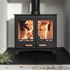 Ecosy+ Panoramic 9 Twin Door - Ecodesign - Slimline Wood Burning Stove (10kw Maximum Output) Ecosy+ Panoramic 9 Twin Door - Ecodesign - Slimline Wood Burning Stove (10kw Maximum Output)