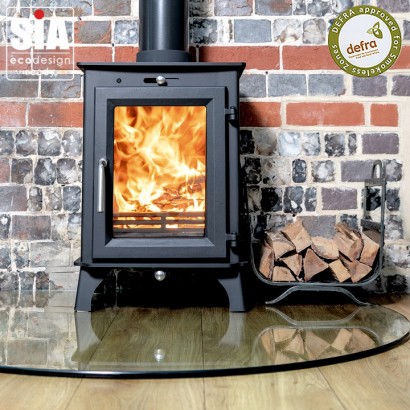 Ecosy+ Ottawa 5 ECO, Defra Approved - Eco Design Approved  - 5kw Wood Burning Stove