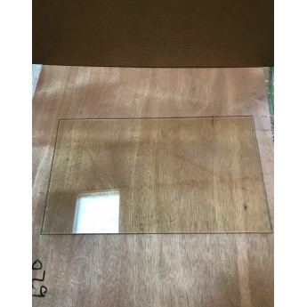 Replacement glass pane for Cathedral Boiler Stove