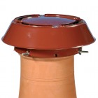 Colt Top All Purpose Chimney Anti downdraught Cowl (Terracotta)
