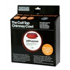 Colt Top All Purpose Chimney Anti downdraught Cowl (Terracotta)