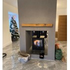 Defra Approved Ecosy+ 12-14kw  Double Sided Woodburning Stoves Multi Fuel  5 Year Guarantee -