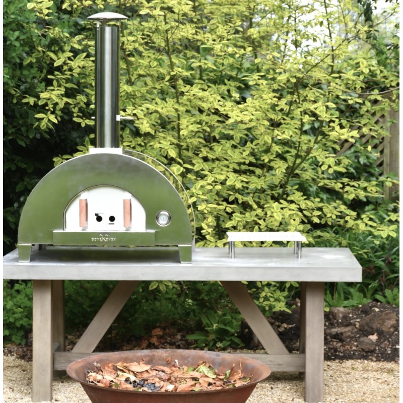 Big Belly Cove Extra Large Pizza Oven, Table For Outdoor Pizza Oven