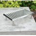 "EX Display" Cove's Big Belly Outdoor Stainless Steel Stone Base Pizza Oven, Garden Oven, Smoker, BBQ