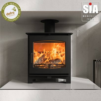 Ecosy+ Ottawa Deluxe Wide - Defra Approved 5kw - Eco Design Approved - Woodburning Stove Ecosy+ Ottawa Deluxe Wide - Defra Approved 5kw - Eco Design Approved - Woodburning Stove