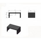 Universal Woodburning Stove Stand / Bench 700w x 400d x 300h Universal Woodburning Stove Stand / Bench 700w x 400d x 300h