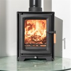 Tiny Space - Ecosy+ Hampton 4 Wood Burning Stove - Defra Approved 