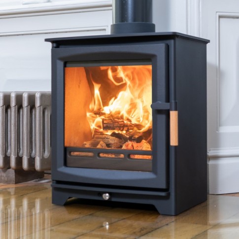 Ecosy+ Hampton 5 Defra Approved -  Ecodesign Approved - 5kw Wood Burning Stove