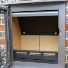 BURNT GREY - Ecosy+ Hampton 5 Defra Approved With Stand - Eco Design Approved - 5kw Wood Burning Stove BURNT GREY - Ecosy+ Hampton 5 Defra Approved With Stand - Eco Design Approved - 5kw Wood Burning Stove