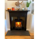 Ecosy+ Hampton 5 XL - Defra Approved - Eco Design Approved - 5kw - Woodburning Stove