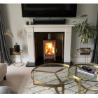 DARK GREY - Ecosy+ Hampton Highline 5kw Defra Approved - Eco Design Approved - Woodburning Stove DARK GREY - Ecosy+ Hampton Highline 5kw Defra Approved - Eco Design Approved - Woodburning Stove