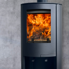 CYLINDRICAL - Ecosy+ Infinity V - Defra Approved - 5kw - Eco Design Approved - Multi-Fuel Stove CYLINDRICAL - Ecosy+ Infinity V - Defra Approved - 5kw - Eco Design Approved - Multi-Fuel Stove