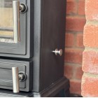 Dual Door - Ecosy+ Rock Landscape 5kw - Defra Approved -Eco Design Approved  - Multi-Fuel Stove - Cast Iron