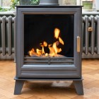 Ecosy+ Windsor 7 Pure Bio Stove - Dark Grey 