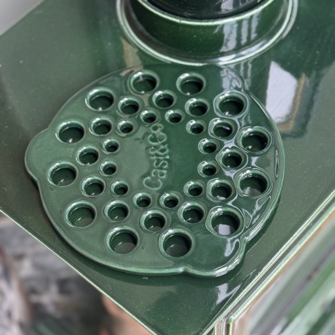Cast&Co Emerald Green Stove Trivet - Heat Resistant 