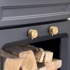 Elk With Stand - Brass - Defra Approved - 5kw - Eco Design Approved - Woodburning / Multi-Fuel Stove Elk With Stand - Brass - Defra Approved - 5kw - Eco Design Approved - Woodburning / Multi-Fuel Stove