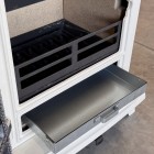 Ivory Enamel - Ecosy+ Rock Compact - Defra Approved - Eco Design Ready - Multi-Fuel Stove - Cast Iron