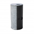 Cylindrical Soapstone - Ecosy+ Infinity V - Defra Approved - 5kw - Eco Design Approved - Multi-Fuel Stove Cylindrical Soapstone - Ecosy+ Infinity V - Defra Approved - 5kw - Eco Design Approved - Multi-Fuel Stove