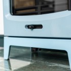 Duck Egg Blue Enamel - Ecosy+ Rock Midi - 5KW - Defra Approved - Eco Design Ready - Multi-fuel Stove - Cast Iron Duck Egg Blue Enamel - Ecosy+ Rock Midi - 5KW - Defra Approved - Eco Design Ready - Multi-fuel Stove - Cast Iron