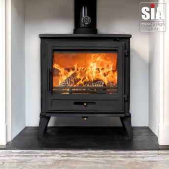Ecosy+ Mulberry 10 - 10kw to 13.7KW - Eco Design Ready - Woodburning Stove - Cast Iron Ecosy+ Mulberry 10 - 10kw to 13.7KW - Eco Design Ready - Woodburning Stove - Cast Iron