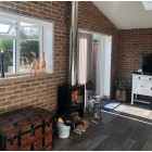 Ecosy+ Panoramic - Defra Approved 5kw - Eco Design Ready - Slimline Woodburning Stove - With Stand Ecosy+ Panoramic - Defra Approved 5kw - Eco Design Ready - Slimline Woodburning Stove - With Stand