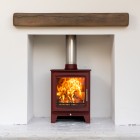 RED - Ecosy+ Hampton 5 XL - Defra Approved - Eco Design Ready - 5kw - Woodburning Stove  