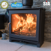 Ecosy+ Panoramic Defra Approved 5kw Eco Design Ready - Woodburning Stove