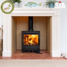 Ecosy+ Newburn 5 Wide - 5kw - Defra Approved - Eco Design Approved - Multi-Fuel Stove Ecosy+ Newburn 5 Wide - 5kw - Defra Approved - Eco Design Approved - Multi-Fuel Stove