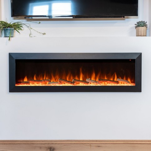 1524mm Wide "SW-FIRE Aspect" Insert Designer Electric Fireplace -  2021 Model