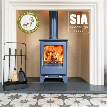 Cool Blue Ecosy+ Snug 5kw Multi-Fuel, Eco Design Approved, Defra Approved Stove Cool Blue Ecosy+ Snug 5kw Multi-Fuel, Eco Design Approved, Defra Approved Stove