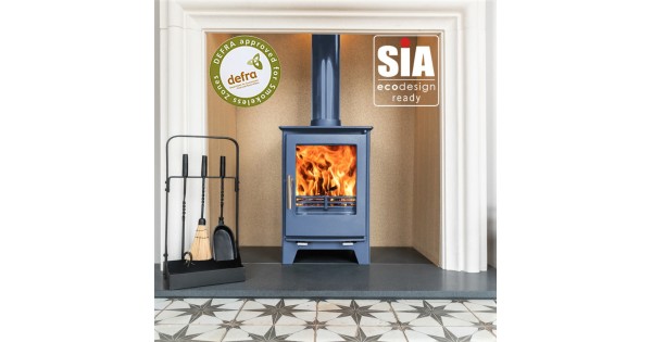 Cool Blue Ecosy+ Snug 5kw Multi-Fuel, 2022 Eco Design Ready , Defra  Approved Stove
