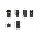 Ecosy+ Snug 5kw With Stand Multi-Fuel, Eco Design Approved, Defra Approved Stove