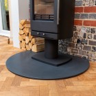 20mm Truncated Honed Granite Hearth For Woodburning Stove (1000 X 850) 20mm Truncated Honed Granite Hearth For Woodburning Stove (1000 X 850)
