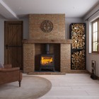 Ecosy+ Panoramic With Cast Base - Defra Approved - 5kw - Eco Design Ready - Woodburning Stove Ecosy+ Panoramic With Cast Base - Defra Approved - 5kw - Eco Design Ready - Woodburning Stove