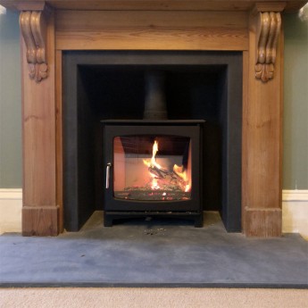 Ecosy Panoramic Defra 5kw Ecodesign Stove Stephen fireplace