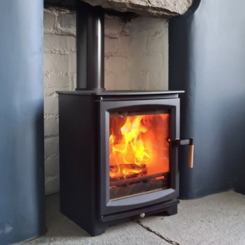 Hampton 5 defra ecodesign woodburning stove lockdown project