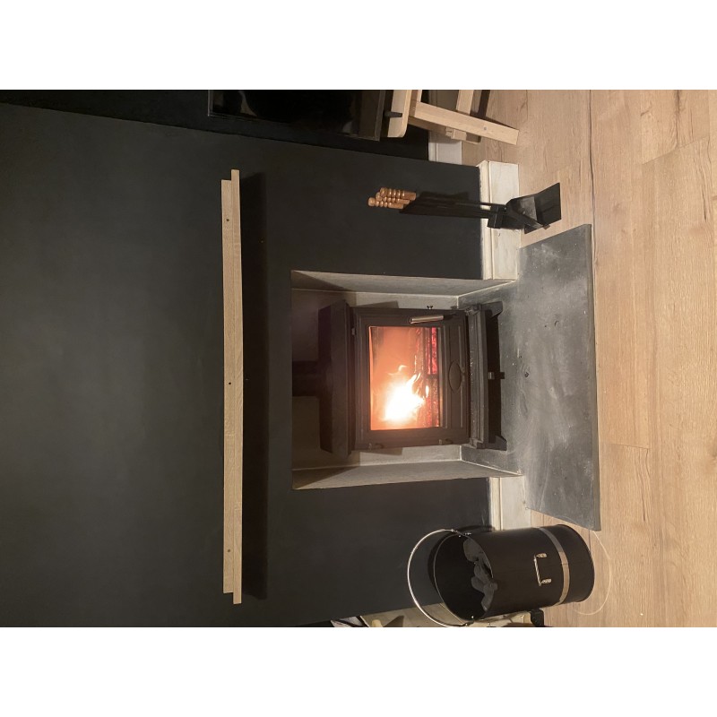 Cast Iron Ecosy+ Rock Landscape Multi-Fuel Stove Eco Design Ready