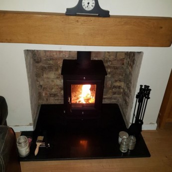 defra Ottawa 5kw Woodburning Stove customer fireplace