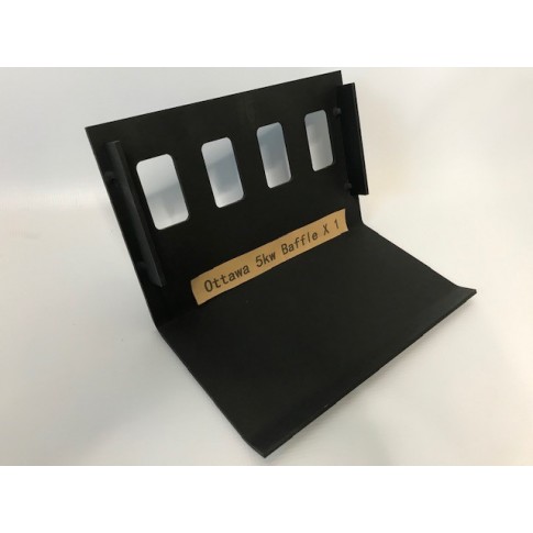 Replacement baffle plate for Ottawa 5kw stove ( Old Version )