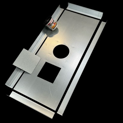 Register/Blanking Plate Kit 6" 800mm x 400mm with inspection plate Register/Blanking Plate Kit 6" 800mm x 400mm with inspection plate