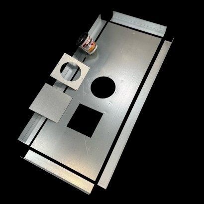 Register/Blanking Plate Kit 5" 800mm x 400mm with inspection plate Register/Blanking Plate Kit 5" 800mm x 400mm with inspection plate