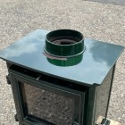 'USED - CHIPPED ENAMEL' - Emerald Green Enamel - Ecosy+ Rock Compact - Defra Approved - Eco Design Ready - Multi-Fuel Stove - Cast Iron 'USED - CHIPPED ENAMEL' - Emerald Green Enamel - Ecosy+ Rock Compact - Defra Approved - Eco Design Ready - Multi-Fuel Stove - Cast Iron