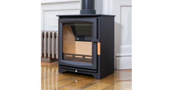 Defra Approved Ecosy+ Hampton 5 Eco Design Wood Burning Multi Fuel Stove