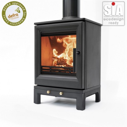 Ecosy+ Rock SD - 5KW - Defra Approved - Eco Design Approved  - Woodburning Stove - Cast Iron