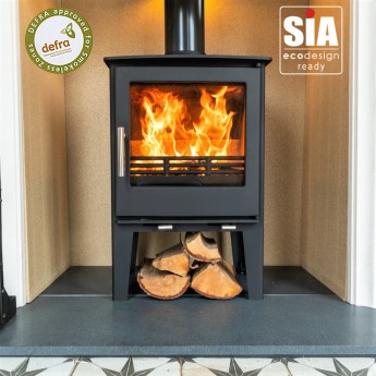 Ecosy+ Snug 7 to 10kw (Tall)  Multi-Fuel, 2022 Eco Design Ready , Defra Approved Stove