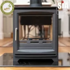 Ecosy+ Hampton 6.4 Double Sided - Defra Approved - Eco Design Approved - Wood Burning Stove Ecosy+ Hampton 6.4 Double Sided - Defra Approved - Eco Design Approved - Wood Burning Stove
