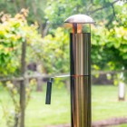 Green Machine (No stand)  Outdoor Stone Base Pizza Oven, Garden Oven, Smoker, BBQ -