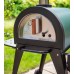 Green Machine Outdoor Stainless Steel Stone Base Pizza Oven, Garden Oven, Smoker, BBQ