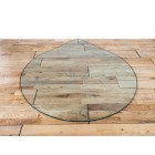 12mm Tear Drop Glass Hearth / Plinth Floor Plate For Woodburning Stove 900 x 900mm 12mm Tear Drop Glass Hearth / Plinth Floor Plate For Woodburning Stove 900 x 900mm