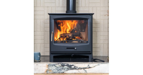 Panoramic Multi-Fuel 5kw Stove - Defra Approved, Ecodesign, 5 Year guarantee